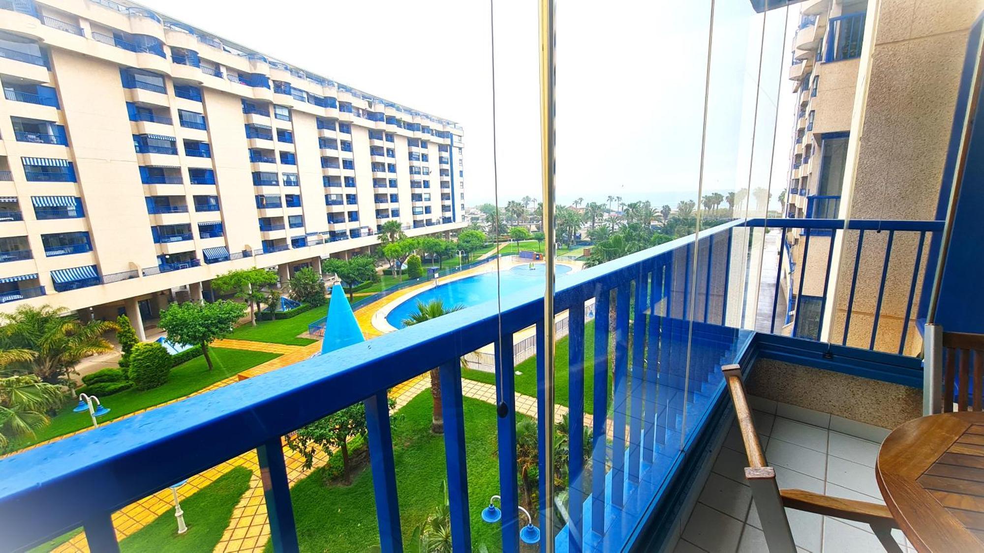 Beach Valencia Luxury D15-9 Apartment With Terrace And Sea Views With Two Rooms 외부 사진